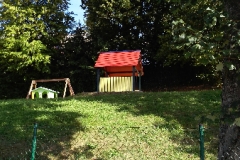 Nový zahradní domeček - Kuřátka